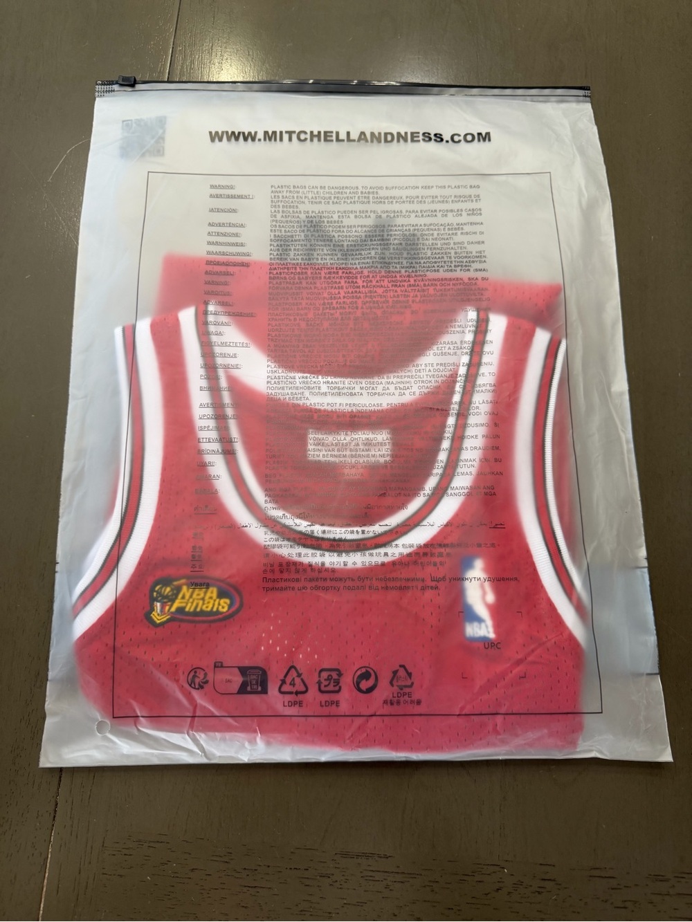 Red Jordan Jerseys - Picture 5 of 5